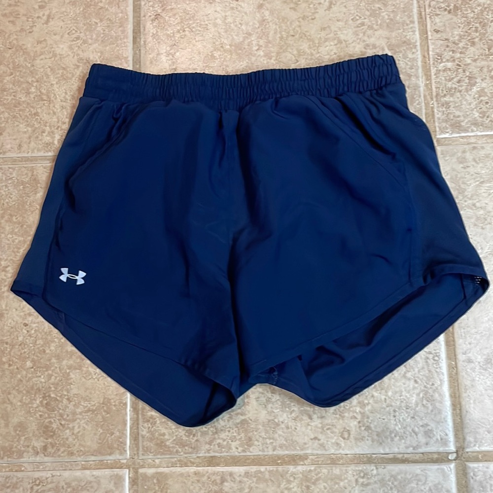 Under Armour Women's Athletic Shorts - Navy Blue